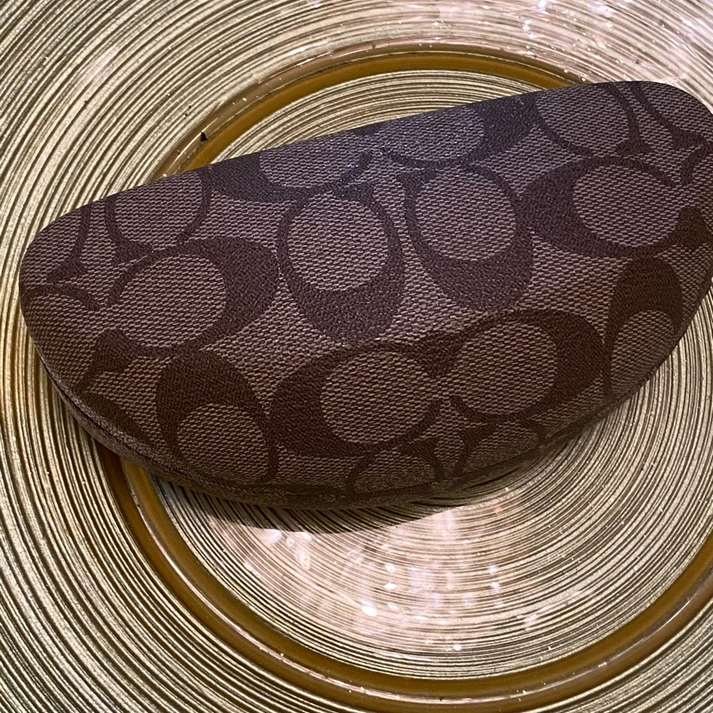 Coach glasses case